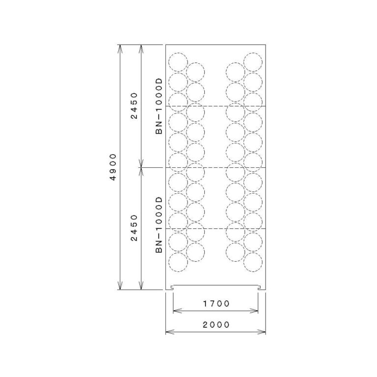 BN-42D(50キロ容器42本用)