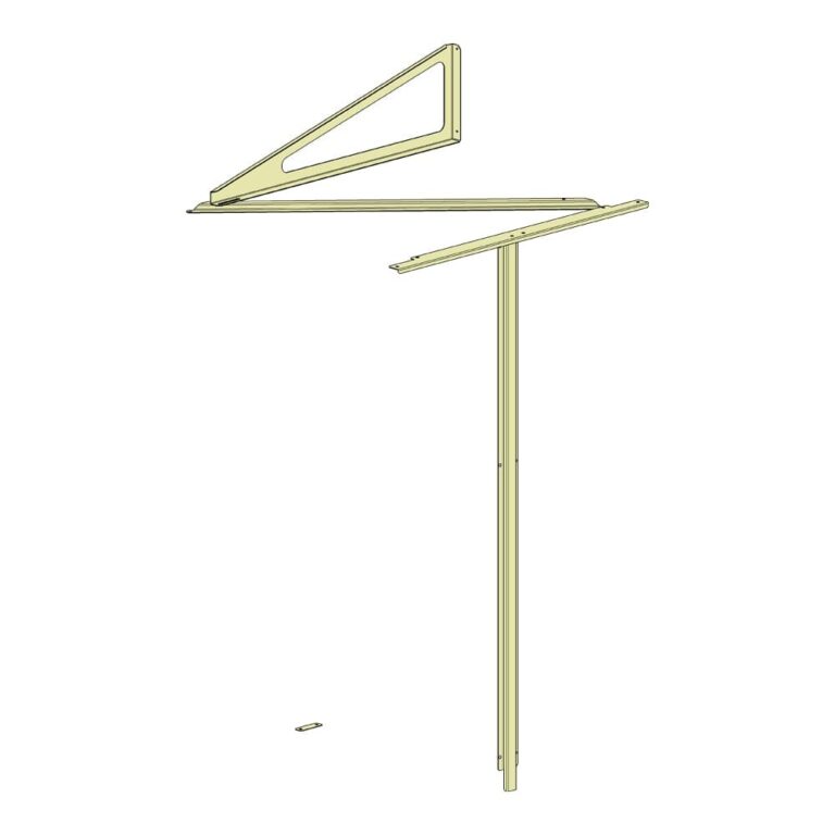 50IW+50LW用(縦2連結用繋ぎ部材)