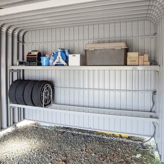 タイヤラック付収納棚A・B・C